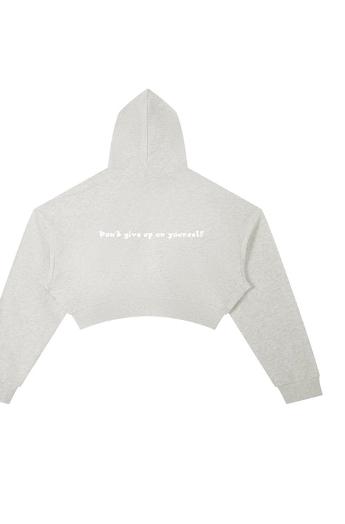 Woman’s Grey ‘Good Vibes Only’ Hoodie